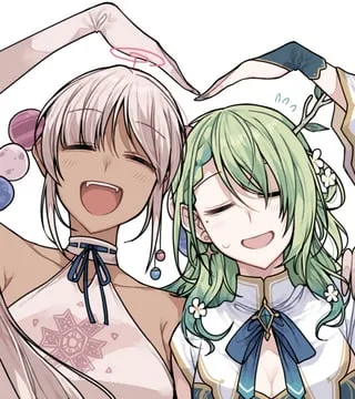 ceres fauna, tsukumo sana (hololive english) by clipe