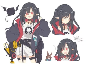 amiya, closure (arknights) by satou kibi