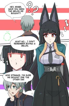 Miyabi and Wise - Melon