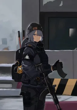 ak-15 (girls' frontline, tom clancy's the division) by kion-kun