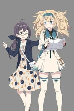 fujinami (kancolle), gambier bay (kancolle) (kantai collection) by cnm