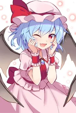 remilia scarlet (touhou) by e.o.