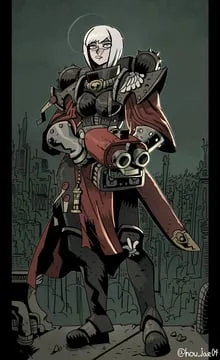 adepta sororitas (warhammer 40k) by ho-uja