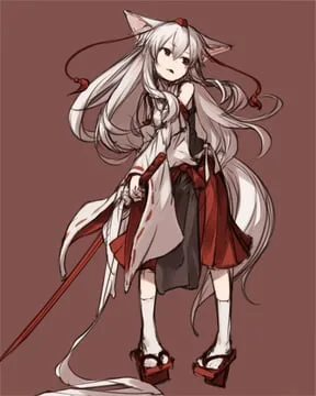 inubashiri momiji, momiji inubashiri (touhou) by junwool