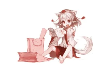 inubashiri momiji, momiji inubashiri (touhou) by junwool