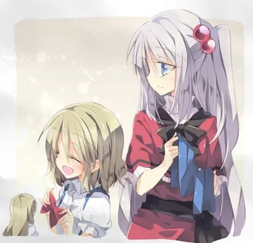 alice margatroid, alice margatroid (pc-98), shanghai doll, shinki (touhou (pc-98)) by satou kibi