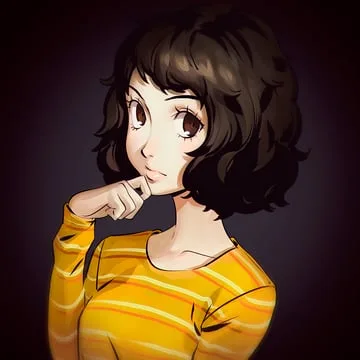 kawakami sadayo (persona 5) by ilya kuvshinov
