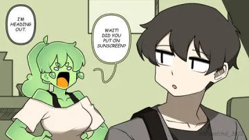 Special sunscreen.