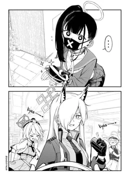 kanna, kirino, sukeban (smg), valkyrie police academy student (sg) (blue archive) by num (angrynum)