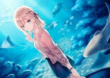 hashimoto sana (original) by hiten (hitenkei)