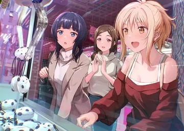 asaka karin, kawamoto misato, miyashita ai (love live! nijigasaki high school idol club) by shamakho
